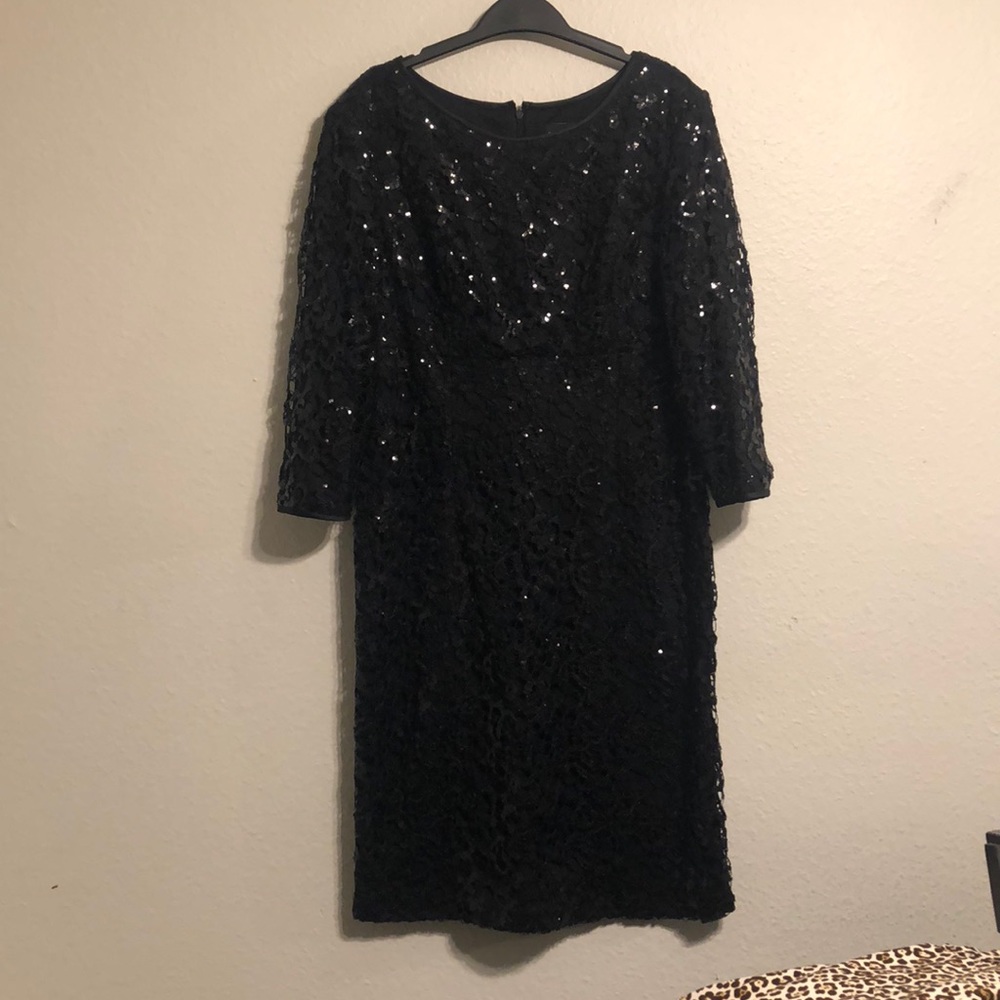 Black Lace Formal Dress